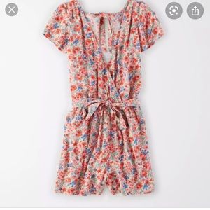 American Eagle Floral romper